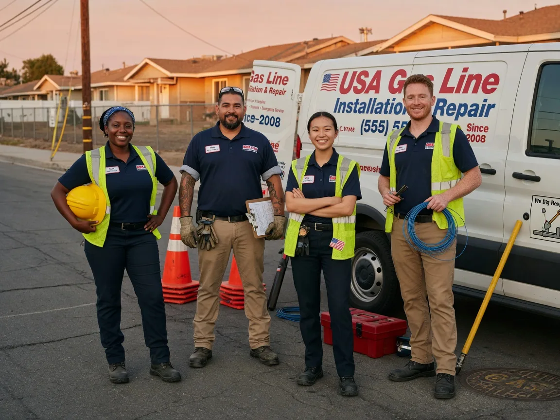 Gas Line Installation company in Maynard, IA